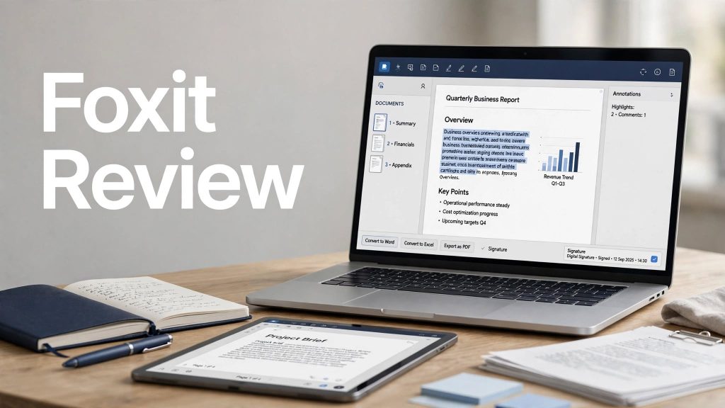 Foxit Review: Is Foxit PDF Editor Worth It?